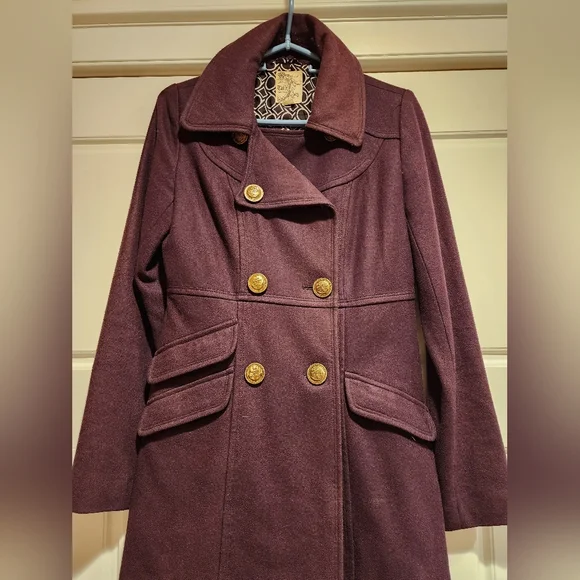 Vintage y2k tulle pea coat - Picture 7 of 8